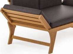 Loungebank Tuin FSC Antraciet – Makkelijk Verstelbaar Lounge Bank Balkon – Tuinbank Lounge Hardhout FSC – Perfecthomeshop -Philips Hue Winkel 1200x887