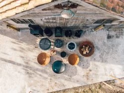 MaxxGarden Tuinhaard Grieks Arton - Terrashaard - Vuurkorf - BBQ - Terrasverwarmer - Terrasverwarming - Sfeerhaard - Ø44 X 118cm - Zwart -Philips Hue Winkel 1200x900 100