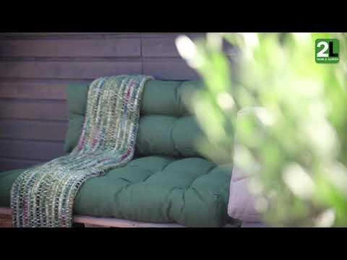 2L Home & Garden Rugkussen Metro Grijs - 60 X 40cm 8 2L Home & Garden Rugkussen Metro Grijs - 60 X 40cm - Afbeelding 6