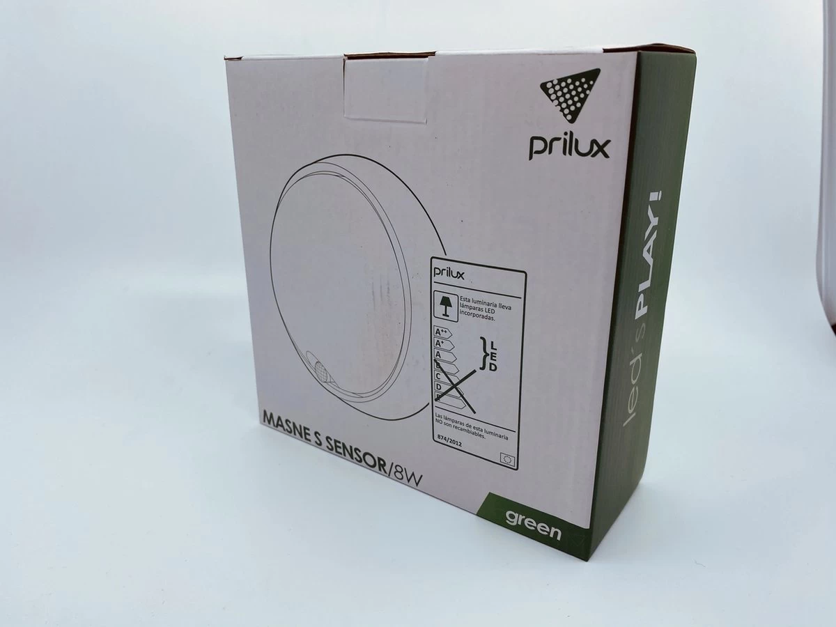 Prilux “Masne SENSOR” Wandlamp LED | 8W - 586lm - 3000K | Voor Binnen En Buiten | Met Bewegingssensor | Kleur Wit 5 Prilux “Masne SENSOR” Wandlamp LED | 8W - 586lm - 3000K | Voor Binnen En Buiten | Met Bewegingssensor | Kleur Wit - Afbeelding 3