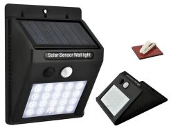 Solar LED Lamp Met Bewegingssensor - 20 LEDs - Zwart - Voor Buiten - Zonne-energie -Philips Hue Winkel 1200x900 49