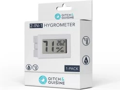 Compacte Hygrometer Mèt Batterijen - Wit - Hygro- En Thermometer - Digitale Luchtvochtigheidsmeter - Vochtmeter Voor Binnen - 2 In 1 22 Compacte Hygrometer Mèt Batterijen - Wit - Hygro- En Thermometer - Digitale Luchtvochtigheidsmeter - Vochtmeter Voor Binnen - 2 In 1 -Philips Hue Winkel 1200x905 6