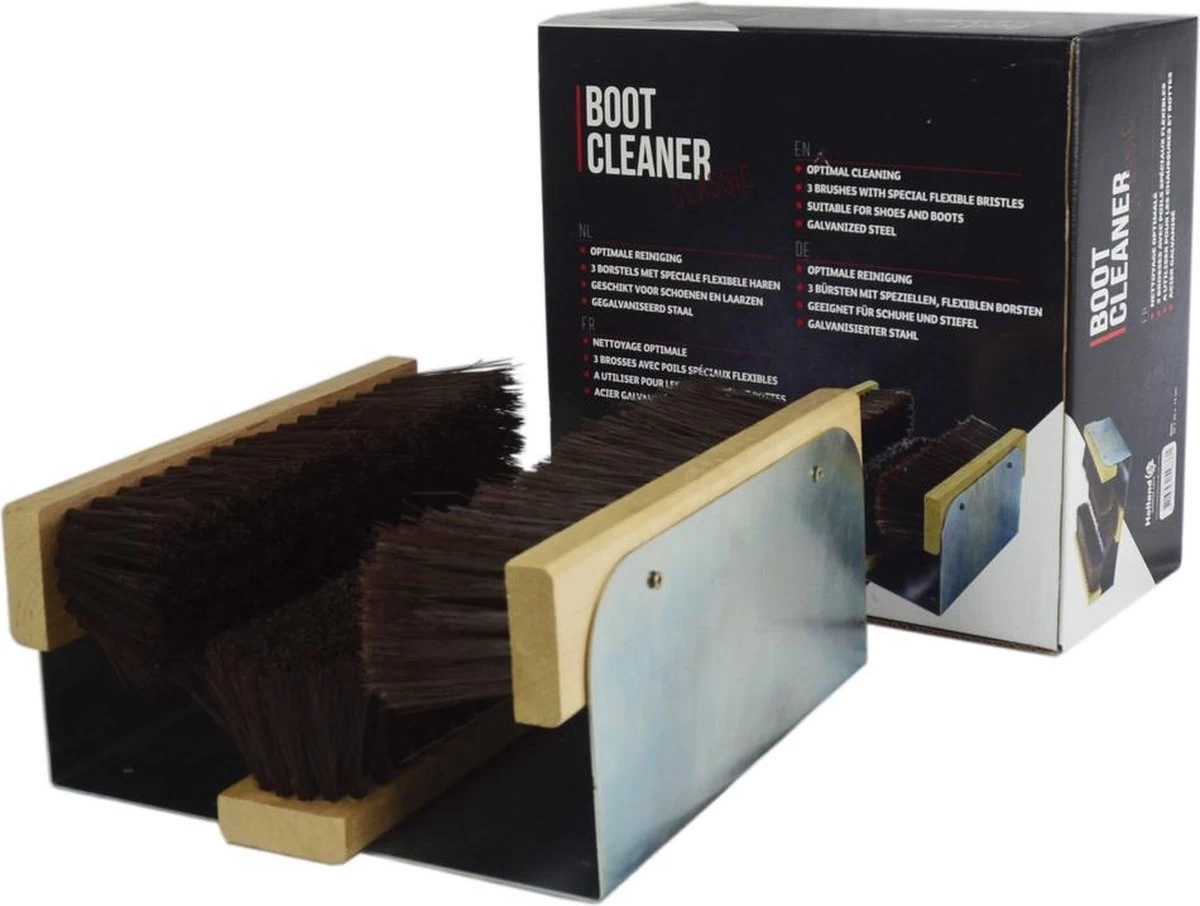 Boot Cleaner Voetenveger Met 3 Bezems 4 Boot Cleaner Voetenveger Met 3 Bezems - Afbeelding 2