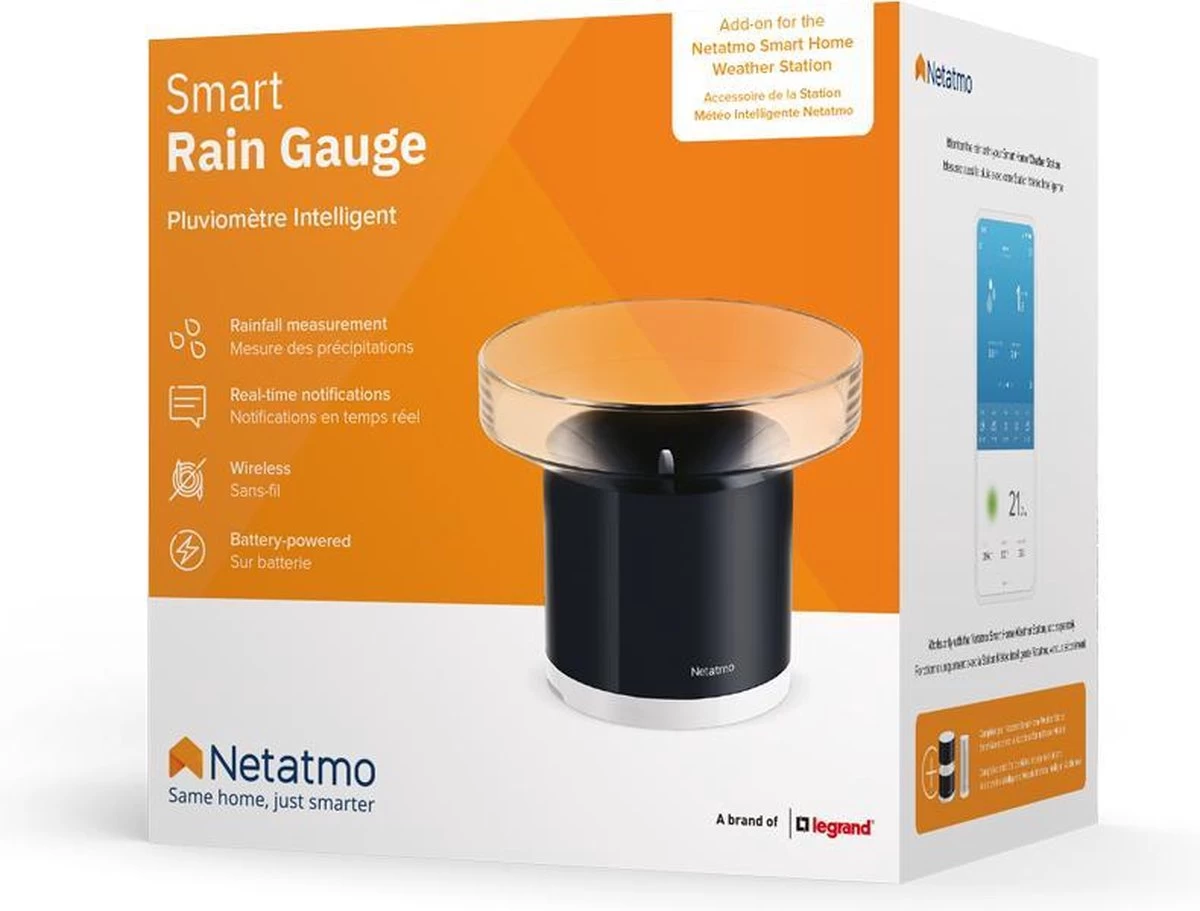 Netatmo Slimme Regenmeter 8 Netatmo Slimme Regenmeter - Afbeelding 6