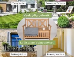 Needs&wants® Houten Tuinbank Met Opbergruimte, 2-zits Kistbank Houten Klassieke Bank Opslag, Grote Tuinopbergbank Van Massief Hout Weerbestendig Voor Buiten Tuin, Balkon, Terras, 115x61x85 Cm, Donker-bruin -Philips Hue Winkel 1200x922 3