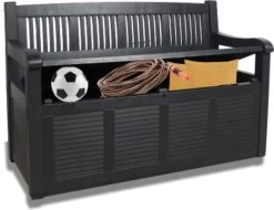 Merkloos Opbergbank Van Kunststof | 130 X 60 Cm | Antraciet -Philips Hue Winkel 1200x923 1