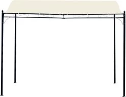 Outsunny Pergola Partytent Paviljoen Overkapping Tent Metaal Crème 297x297 Cm 84C-038 -Philips Hue Winkel 1200x923 3