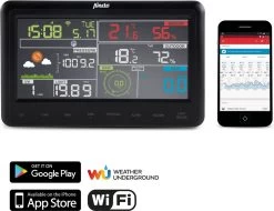 Alecto WS-5500 - Professioneel WiFi Weerstation - Weather Underground Koppeling - 8-in-1 -Philips Hue Winkel 1200x923 6