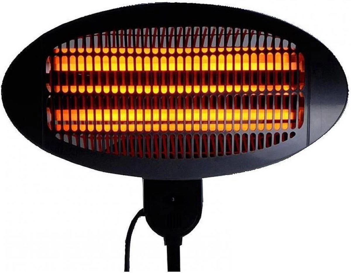 Merkloos Exellent Electrics Terrasverwarmer - Staand - 3 Warmte Standen - Tot 2000 Watt 8 Merkloos Exellent Electrics Terrasverwarmer - Staand - 3 Warmte Standen - Tot 2000 Watt - Afbeelding 6