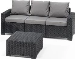 Allibert California Chaise Longue Loungeset - 3 A 4 Personen - Grafiet 16 Allibert California Chaise Longue Loungeset - 3 A 4 Personen - Grafiet -Philips Hue Winkel 1200x939