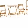 Bistro Set Hout Balkonset FSC – Patio Set Tuin – Houten Frans Tuinsetje – Kleine Tuinset – Complete Kleine Balkon Tafelset Met Gratis Bijzettafel – Hardhout FSC Balkonstoelen & Balkon Tafel - Tuintafel En Stoelen - Bistroset Van Hout – Balcony Set -Philips Hue Winkel 1200x943 2
