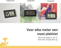 Tool Meister TM1 – Hygrometer & Thermometer - Binnen/Buiten/Koelkast – Digitaal - Zwart - Incl Batterijen 20 Tool Meister TM1 – Hygrometer & Thermometer - Binnen/Buiten/Koelkast – Digitaal - Zwart - Incl Batterijen -Philips Hue Winkel 1200x946 3