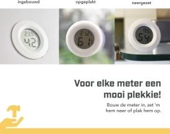 Tool Meister TM2 - Thermometer & Hygrometer - Luchtvochtigheidsmeter Voor Binnen/Koelkast - Wit - Incl Batterijen -Philips Hue Winkel 1200x946 6