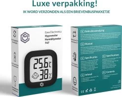 Ease Electronicz Hygrometer - Weerstation - Luchtvochtigheidsmeter - Thermometer Voor Binnen - Incl. Batterij En Plakstrip 19 Ease Electronicz Hygrometer - Weerstation - Luchtvochtigheidsmeter - Thermometer Voor Binnen - Incl. Batterij En Plakstrip -Philips Hue Winkel 1200x950 7