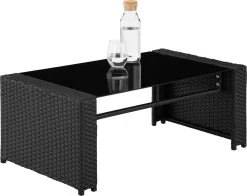 Tectake - Wicker Zitgroep Tuinset Lucca - Zwart - 404131 14 Tectake - Wicker Zitgroep Tuinset Lucca - Zwart - 404131 -Philips Hue Winkel 1200x952