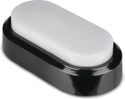 V-Tac Zwarte Ovale LED Plafondlamp Klein -Philips Hue Winkel 1200x954 1