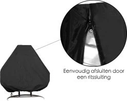 Egg Swing Beschermhoes - 2-Persoons Hangstoel - Beschermhoes Hangstoel Egg - Waterproof - Universeel Model -Philips Hue Winkel 1200x956
