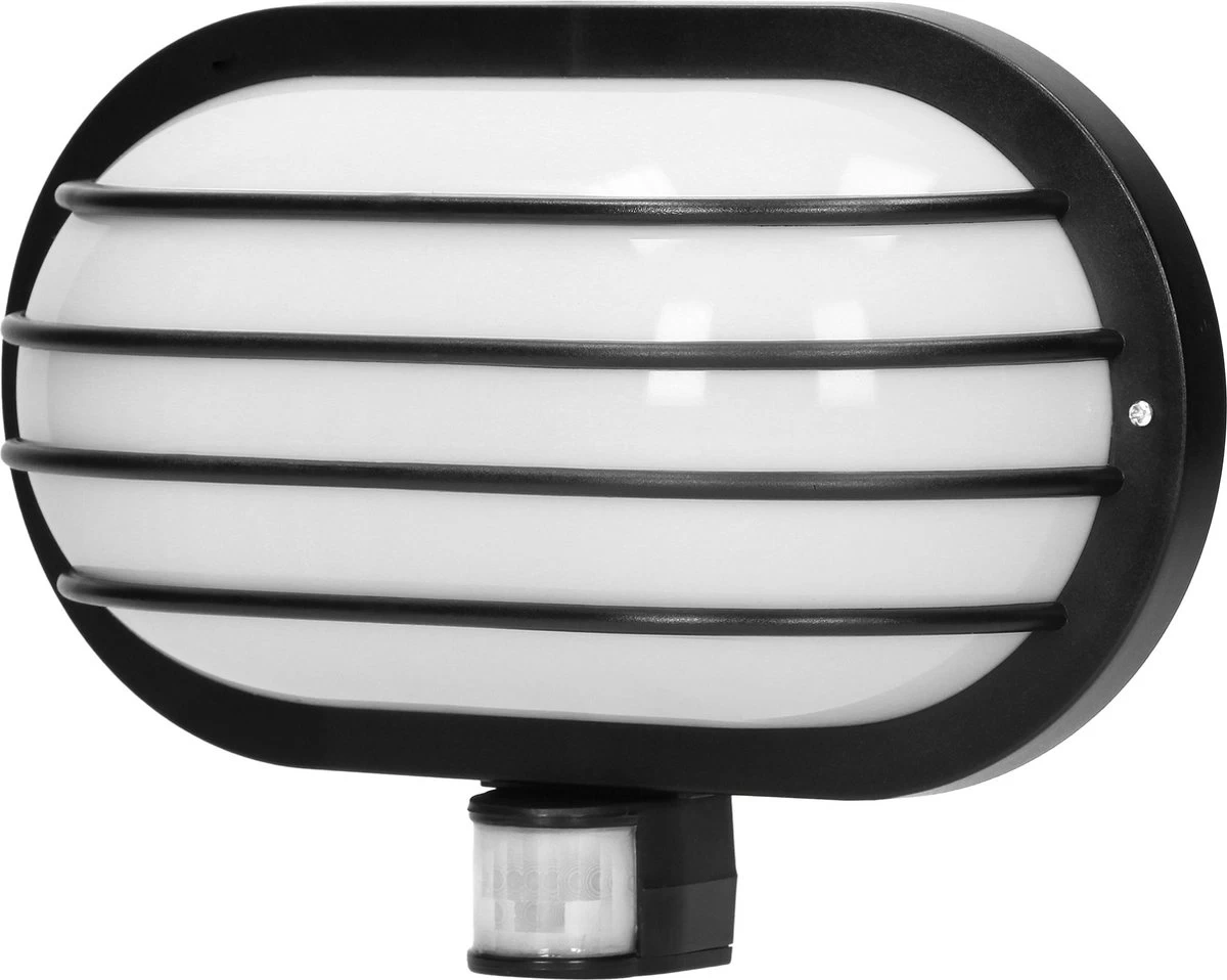 Buitenlamp Met Bewegingssensor LASO - Tuinverlichting 180° - Buitenverlichting Met IP44 - Wandlamp Buiten - Muurlamp 230 Volt Voor Max. 60 Watt - Zwart 3 Buitenlamp Met Bewegingssensor LASO - Tuinverlichting 180° - Buitenverlichting Met IP44 - Wandlamp Buiten - Muurlamp 230 Volt Voor Max. 60 Watt - Zwart