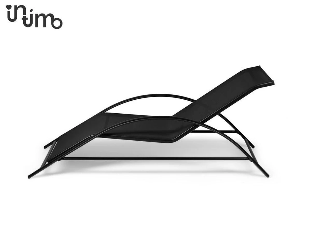 Intimo Ligbeddenset + Tafel - Zwart - 163x60x65/45x45x40 10 Intimo Ligbeddenset + Tafel - Zwart - 163x60x65/45x45x40 - Afbeelding 8