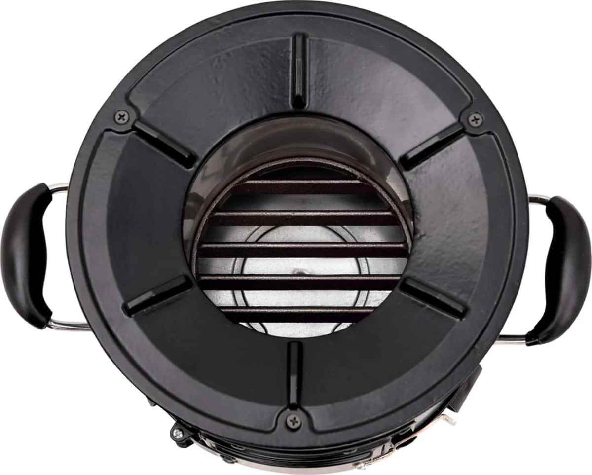 VidaXL Camping Houtkachel 36x26x22,5 Cm Metaal Zwart 6 VidaXL Camping Houtkachel 36x26x22,5 Cm Metaal Zwart - Afbeelding 4