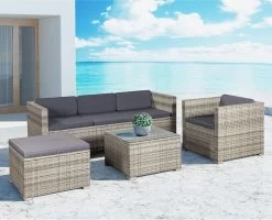 Loungeset Punta Cana - L - Polyrotan 12 Loungeset Punta Cana - L - Polyrotan -Philips Hue Winkel 1200x970 1