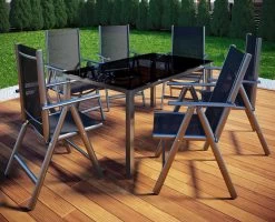 Tuinstoel Standenstoel Aluminium Antraciet 7 Standen Per 2 Stuks -Philips Hue Winkel 1200x971