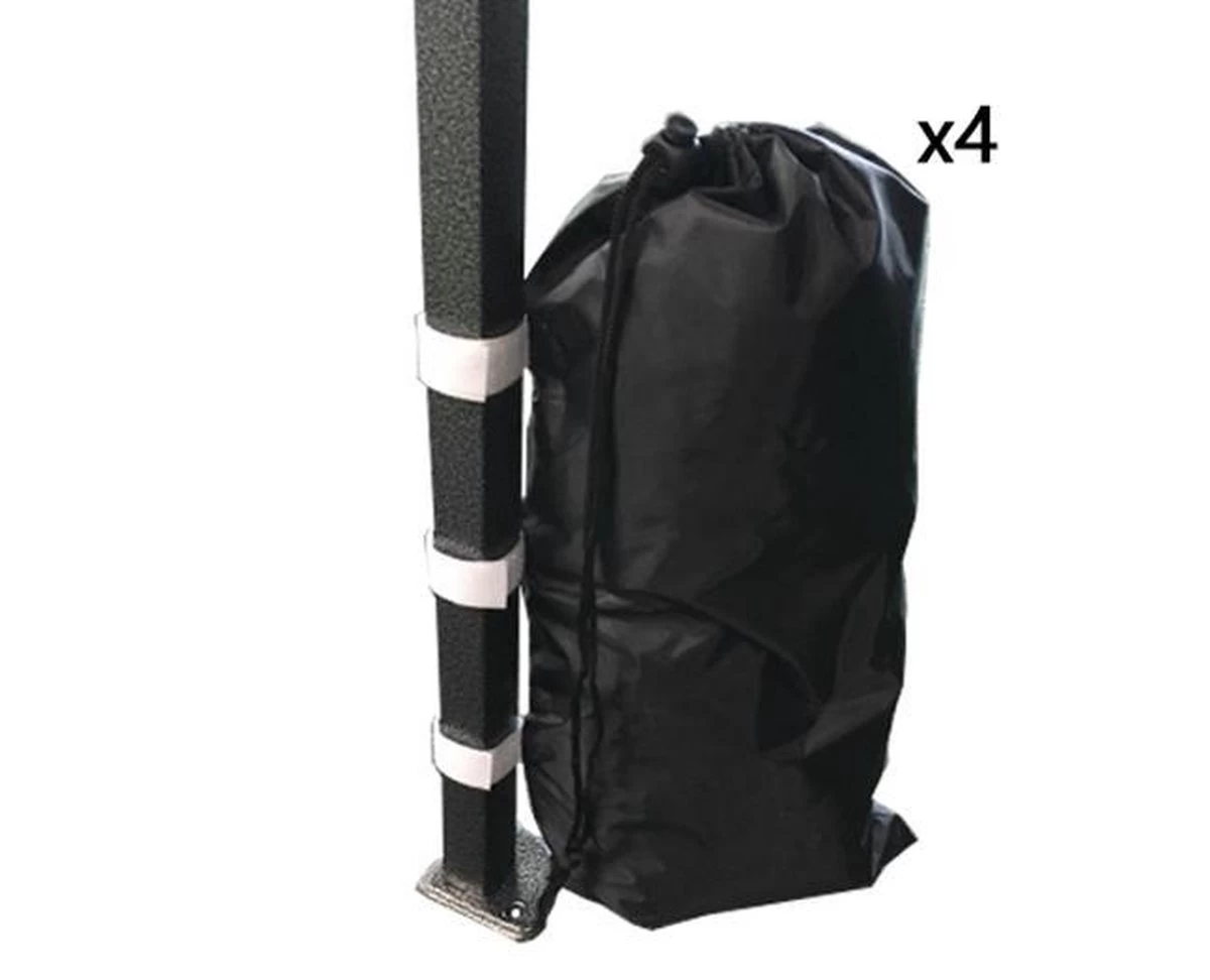 Easy Up 3x6m Zwart Luxe Partytent Opvouwbaar 13 Easy Up 3x6m Zwart Luxe Partytent Opvouwbaar - Afbeelding 11