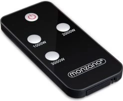 Monzana Infraroodstraler 3000W - 3 Standen Afstandsbediening - Zwart -Philips Hue Winkel 1200x981 5