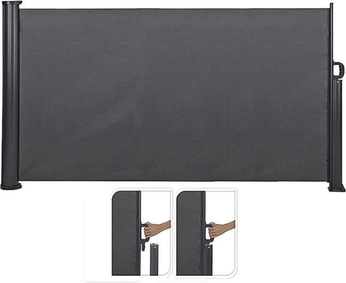 MaxxGarden Oprolbaar Windscherm - 300 X 140cm 8 MaxxGarden Oprolbaar Windscherm - 300 X 140cm - Afbeelding 6