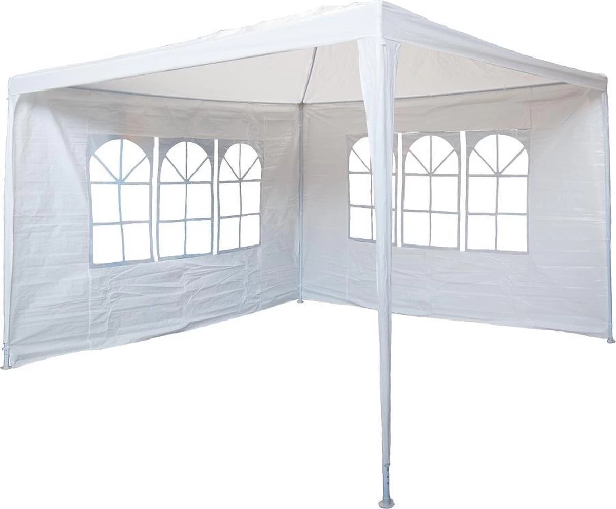 Garden Royal Partytent - 2 Zijwanden - 3 X 3 M - Wit 3 Garden Royal Partytent - 2 Zijwanden - 3 X 3 M - Wit