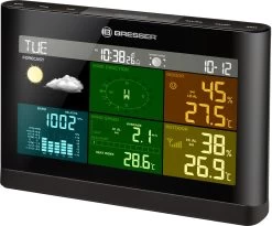 Bresser 5-in-1 Weerstation - Met Multifunctionele Buitensensor - Met Regen- En Windmeter - Zwart -Philips Hue Winkel 1200x995 11