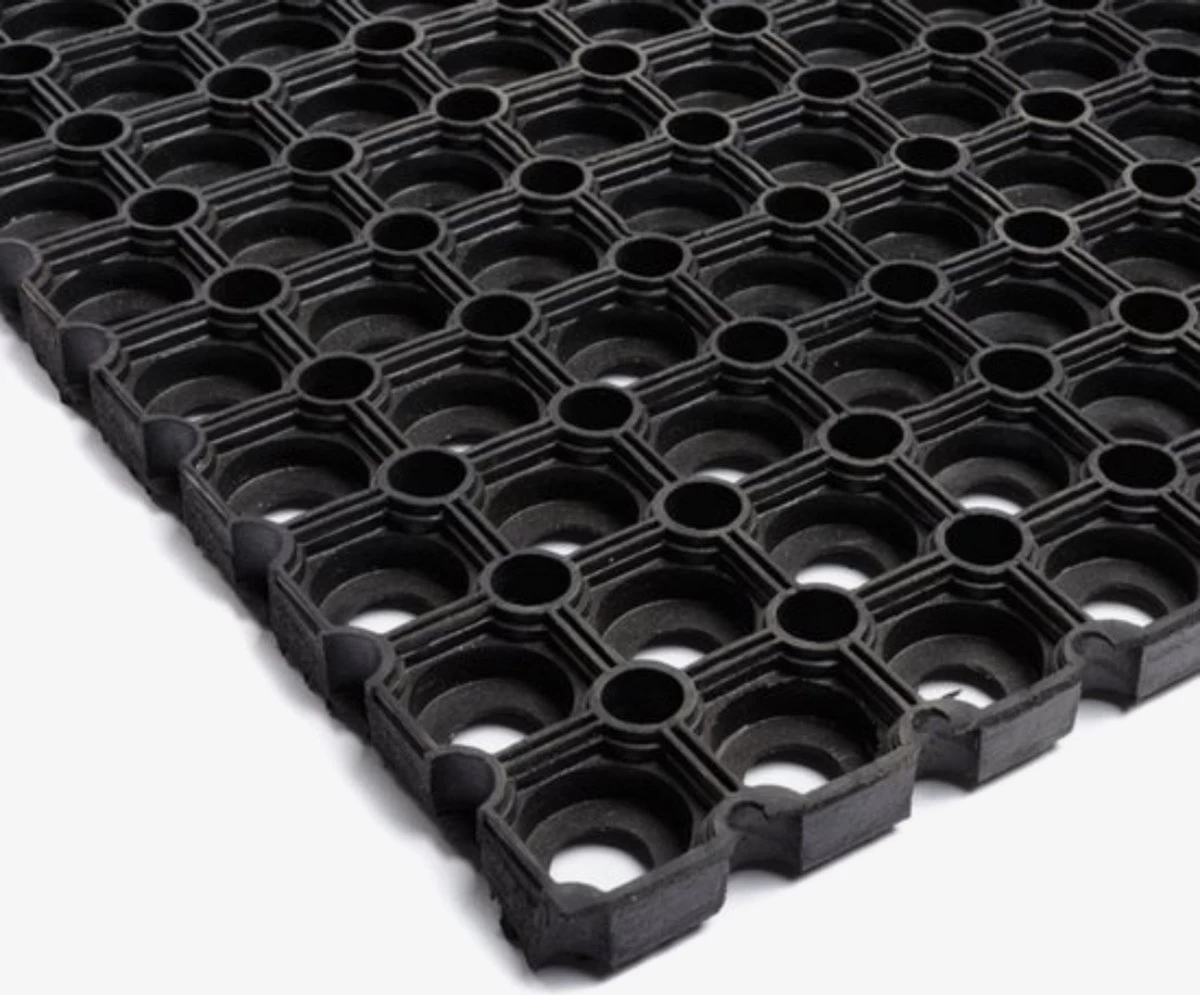 Merkloos Rubberen Deurmat - 60 X 40 Cm - Buitenmat 5 Merkloos Rubberen Deurmat - 60 X 40 Cm - Buitenmat - Afbeelding 3