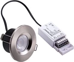 HOFTRONIC Venezia - Set Van 6 LED Inbouwspots RVS - IP65 Waterdicht - Dimbaar - 6 Watt 600 Lumen - Met Lichtbron - 2700K Warm Wit Licht - Zaagmaat 65mm - Inbouwdiepte 45mm - Geschikt Voor Badkamer, Woonkamer, Veranda En Carport - 3 Jaar Garantie -Philips Hue Winkel 1200x995 8