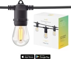 Hombli Smart Outdoor String Light 5m – Lichtsnoer Voor Buiten – Sfeerverlichting Voor In De Tuin, Balkon En Terras – Weerbestending IP65 -Philips Hue Winkel 1200x997 6