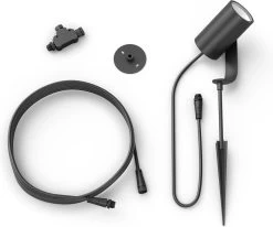 Philips Hue Lily Tuinspot - Wit En Gekleurd Licht - 1-spot - Zwart - Laagspanning - Uitbreiding -Philips Hue Winkel 1200x999 1