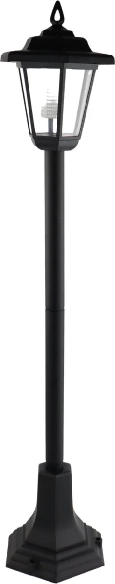 Orange85 Lantaarn - Solar LED - Zwart - Tuin - 83 Cm - Zonne Energie
