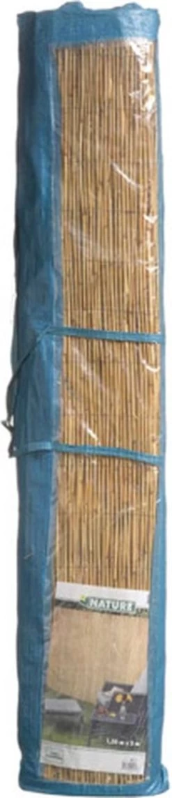 Nature - Bamboerietmat - Tuinscherm - 1 X 5m - Afscherming -Philips Hue Winkel 259x1200