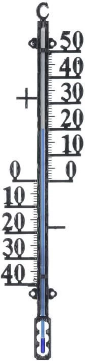 Nature Binnen/buiten Profielthermometer Zwart Van Kunststof 11 X 46 Cm -Binnen/buitenthemometers - Kozijnthermometers/raamthermometers 6 Nature Binnen/buiten Profielthermometer Zwart Van Kunststof 11 X 46 Cm -Binnen/buitenthemometers - Kozijnthermometers/raamthermometers - Afbeelding 4