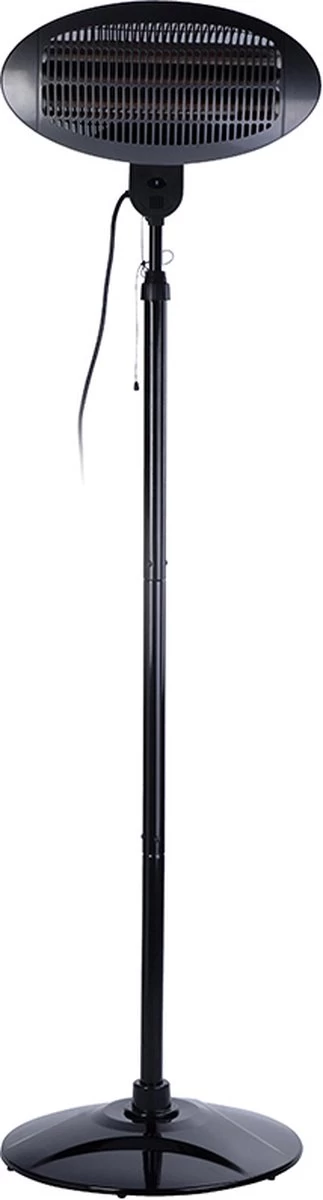 Merkloos Exellent Electrics Terrasverwarmer - Staand - 3 Warmte Standen - Tot 2000 Watt 3 Merkloos Exellent Electrics Terrasverwarmer - Staand - 3 Warmte Standen - Tot 2000 Watt