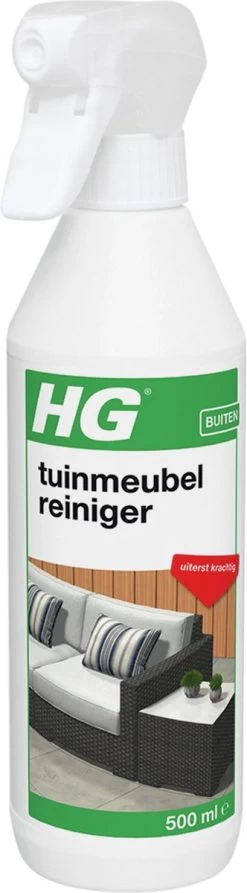 HG Tuinmeubelreiniger - 500ml - Voor Alle Soorten Tuinmeubelen - Uiterst Krachtig
