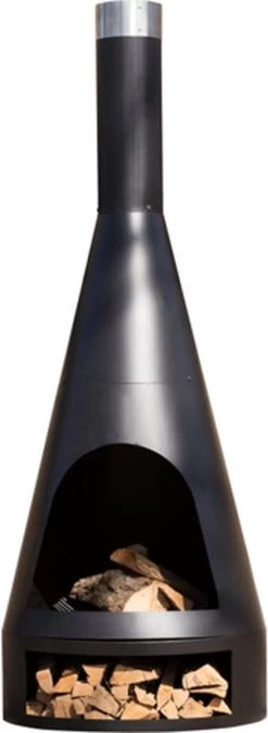 RedFire - Tuinhaard Kingston XL 160 - Vuurhaard - Staal - Zwart -Philips Hue Winkel 439x1200 1