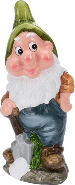 Pro Garden Tuinkabouter Groene Muts 30 Cm