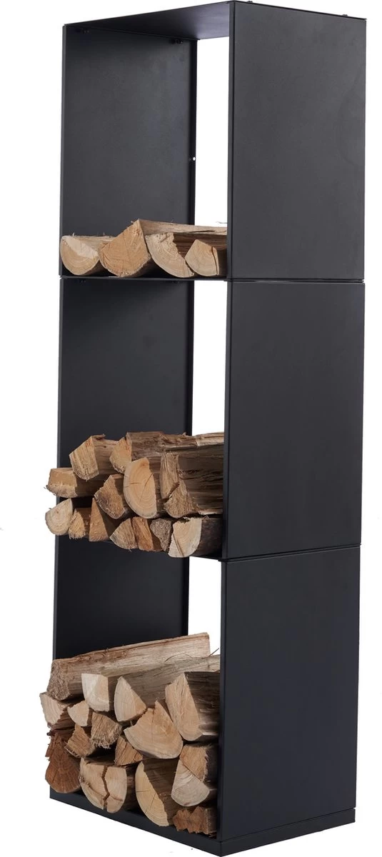 Lendo Online Brandhoutrek 40x28x120cm + Draagtas– Binnen En Buiten - Haardhout Opslag – Haardhoutrek – Houtopslag – Metaal 13 Lendo Online Brandhoutrek 40x28x120cm + Draagtas– Binnen En Buiten - Haardhout Opslag – Haardhoutrek – Houtopslag – Metaal - Afbeelding 11