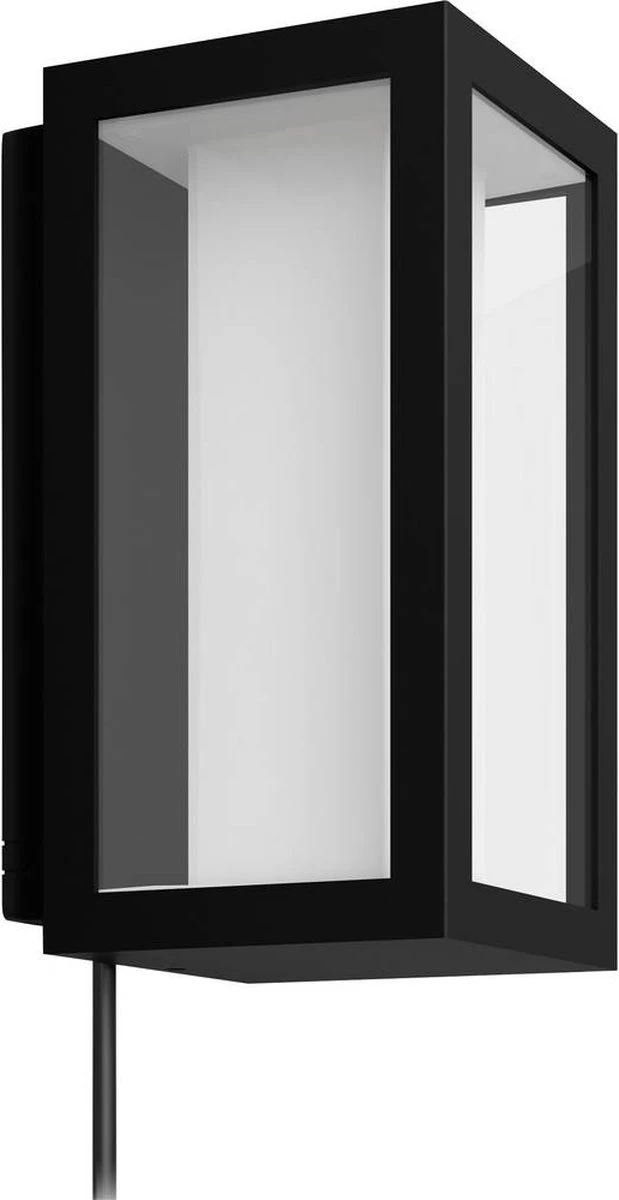 Philips Hue Impress Muurlamp - Wit En Gekleurd Licht - Zwart - Laagspanning 4 Philips Hue Impress Muurlamp - Wit En Gekleurd Licht - Zwart - Laagspanning - Afbeelding 2