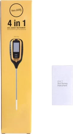 Van CODI® - PH Meter 4 In 1 - Grondmeter - Temperatuurmeter - Lichtmeter - Vochtmeter - Zuurtegraad - Planten - Tuin - Digitaal - Buitenthermometer - PH Meter -Philips Hue Winkel 655x1200 3
