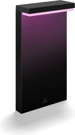 Philips Hue Nyro Sokkellamp - Wit En Gekleurd Licht - Zwart