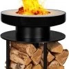 Blumfeldt Wood Stock 2-in-1 Vuurschaal & BBQ - Ø 56 Cm / 30 Cm - Met Grillplaat En Houtopslag - RVS 2 Blumfeldt Wood Stock 2-in-1 Vuurschaal & BBQ - Ø 56 Cm / 30 Cm - Met Grillplaat En Houtopslag - RVS -Philips Hue Winkel 667x1200 3