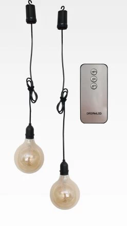 Dreamled Deco LED Hanglamp Op Batterijen - Duopack