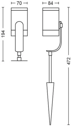 Philips Hue Lily Tuinspot - Wit En Gekleurd Licht - 1-spot - Zwart - Laagspanning - Basis -Philips Hue Winkel 682x1200 1