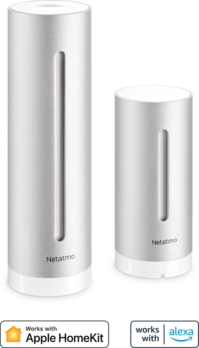 Netatmo Slim Weerstation - Bediening Via App - CO-2 Meter - Hygrometer 5 Netatmo Slim Weerstation - Bediening Via App - CO-2 Meter - Hygrometer - Afbeelding 3